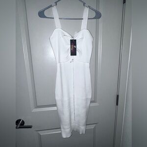 White Women's Dress